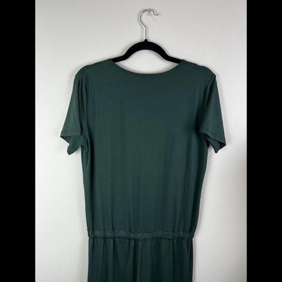 Senita Weekend Jumpsuit Green Size Large Athletic - Picture 6 of 9